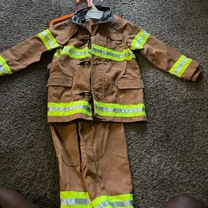 Kids Fire Fighter Costume sz 4-6